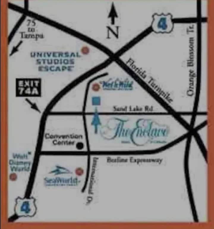 Remodeled 2Bd/2Ba Condo Mins From Universal Studio Orlando Exterior photo